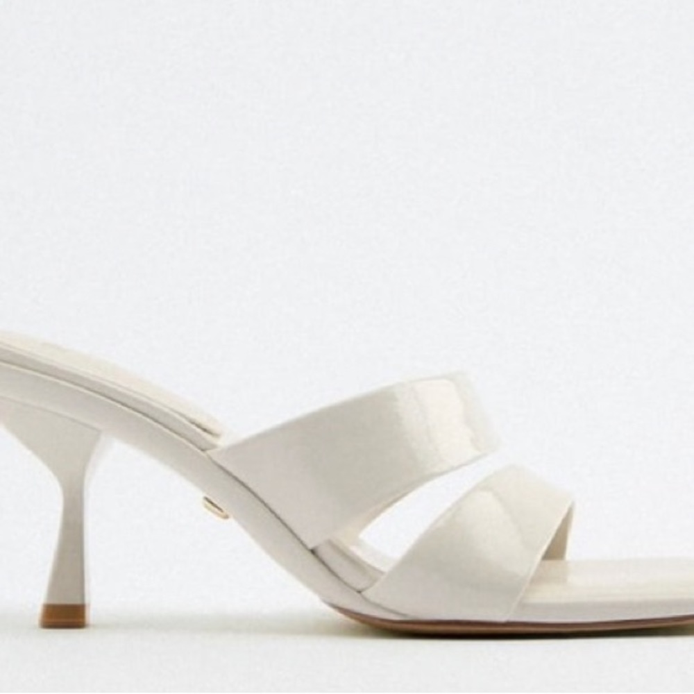 Zara Padded high heeled sandals 3803/010